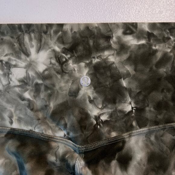 Lululemon Align Leggings Diamond Dye Light Sage Army Green Olive Lounge Athletic - Picture 7 of 9